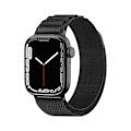 Miniatyrbillede 1 af 4: Alpine Sport Loop Tekstilarmbånd til Apple Watch 38mm/40mm/41mm - SORT sort