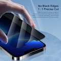 Miniatyrbild 2 av 5: iPhone 12 Pro Max - Skärmskydd Privacy i Härdat Glas
