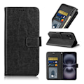 Miniatyrbillede 3 af 6: iPhone 16 Læder Wallet Case – 3 Kortlommer – Blå blå