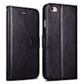Miniatyrbillede 2 af 2: Pengepungsskal Til iPhone 6/6s PLUS | Læder | 3 kort + ID | ALLE FARVER sort