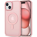 Miniatyrbild 1 av 6: iPhone 13 Skal - Magsafe Frostat Skal – Rosa rosa
