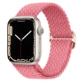 Miniatyrbild 5 av 10: Elastiskt Armband Vävd till Apple Watch 42mm/44mm/45mm/46mm/49mm - Svart Svart