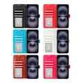 Miniatyrbillede 1 af 6: iPhone 16 Læder Pung Etui – 3 Kortlommer – Brun brun