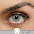 Pikkukuva 3 / 4: Värilliset piilolinssit – Hollywood Series – 12 kuukautta – Ivory Ivory