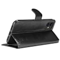 Miniatyrbillede 9 af 11: iPhone 11 PRO MAX Pungetui Skall i Læder (3 kort) - 7 Farver - Brun brun