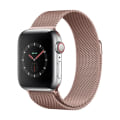 Miniatyrbild 3 av 7: Milanese Armband Magnetlås för Apple Watch – 42mm/44mm/45mm/46mm/49mm – Guld Guld