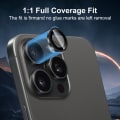 Miniatyrbillede 4 af 5: iPhone 13 Linsebeskyttelse - Kamerabeskyttelse i Hærdet Glas - Beskyt dit kamera iPhone 13