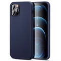 Pikkukuva 2 / 4: iPhone 13 Pro Max Silikonikuori – Kestävä, Matta & Iskuja Vaimentava Puhelinkuori - Musta black