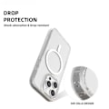 Miniatyrbild 4 av 5: iPhone 16 Pro Max - Magsafe Clear - Transparent Stötskydd Slim Design