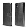 Miniatyrbillede 8 af 11: iPhone 12 / 12 Pro Pung Etui Cover i LÆDER (3 kort) - Blå blå
