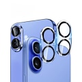 Miniatyrbild 1 av 3: 2-Pack iPhone 16 Linsskydd – Heltäckande Kameraskydd i Härdat Glas