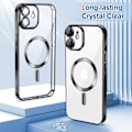 Miniatyrbillede 6 af 6: iPhone 13 Cover – Metallic Cover med Magnetisk Kompatibilitet, Slim Design - Sort sort