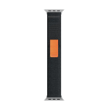 Pikkukuva 5 / 9: Trail-ranneke - Sopii Apple Watch 42mm/44mm/45mm/46mm/49mm - Harmaa/Oranssi Grå / Orange