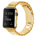Pikkukuva 5 / 6: Ylellinen metalliranneke ruostumattomasta teräksestä - Stainless - Apple Watch 42mm/44mm/45mm/46mm/49mm - Hopea Silver