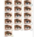 Miniatyrbillede 1 af 11: Farvede Linser – Dream Series – 12 Måneder – Baby Blue Baby blue