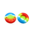 Miniatyrbild 5 av 5: 2-Pack Tumgrepp - Triggers - Silikonskydd PS4 & Xbox 360 - (4st) SVART Svart