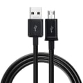 Miniatyrbild 1 av 2: 2 Meter Micro-USB Laddningskabel Samsung/Sony/Huawei/LG/HTC/PS4 svart
