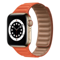 Miniatyrbild 7 av 9: Exklusivt Äkta Läderarmband till Apple Watch 38/40/41mm – Marinblå Marinblå