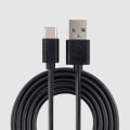 Miniatyrbild 4 av 4: Samsung S20 / S21 / S22 / S23 Ladd & Sync kabel - 2 METER  - SVART svart
