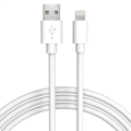 iPhone Laddare - USB till Lightning - Ladd & Sync kabel - VIT
