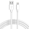 Miniatyrbillede 1 af 2: iPhone oplader 1 meter lade- og synkroniseringskabel - HVID