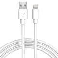 Miniatyrbillede 1 af 2: iPhone oplader 1 Meter Lade & Synk kabel - HVID