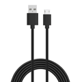 Laddkabel Micro USB 3 meter – Samsung/PS4/PS3/XBOX360 - V8 Svart svart