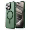 Miniatyrbillede 1 af 5: iPhone 12 PRO MAX Cover - Magsafe Frosted Cover – Mørkegrøn grøn