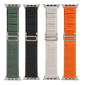 Miniatyrbild 3 av 4: Nylonarmband Sportigt och stiligt - Passar Apple Watch 42mm/44mm/45mm/46mm/49mm Ultra - ORANGE orange