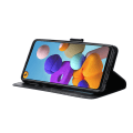 Miniatyrbillede 5 af 7: Pungetui Samsung S22 i LÆDER (3 kort) - ALLE FARVER hvid