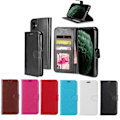 Miniatyrbillede 1 af 3: iPhone 14 Wallet Case i Læder - 3 Kortlommer - Sort sort