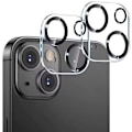 Miniatyrbillede 1 af 3: 2-pak iPhone 13 Linsebeskyttelse – Fuld Dækkende Kamerabeskyttelse i Hærdet Glas