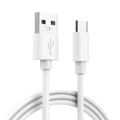 Laddare till Samsung S21 ULTRA - Ladd & Sync kabel - 2M - Vit vit
