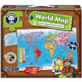 Miniatyrbild 1 av 5: Pussel Orchard World Map (FR)