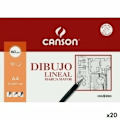 Miniatyrbild 1 av 2: Ritblock Canson 20 Blad (20 antal)