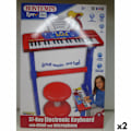 Miniatyrbild 7 av 10: Tangentbord 37 Tangenter Bontempi 43 x 56 x 23 cm (2 antal)