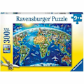 Miniatyrbild 1 av 2: Pussel Ravensburger Map of the monuments of the world