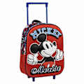 Miniatyrbild 1 av 10: Skolväska med hjul Mickey Mouse 3D