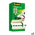 Miniatyrbild 1 av 2: Set med självhäftande tejp Scotch Invisible Magic 14 Delar 19 mm