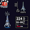 Miniatyrbild 5 av 6: Pussel Ravensburger TORRE EIFFEL