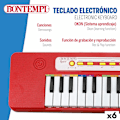 Miniatyrbild 2 av 10: Tangentbord Bontempi 47 x 3,5 x 13 cm (6 antal)
