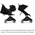 Miniatyrbild 5 av 6: Barnvagn Cybex Svart