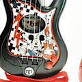 Miniatyrbild 2 av 6: Musikset Mickey Mouse Mikrofon Gitarr för barn