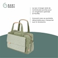 Miniatyrbild 3 av 6: Bag för blöjbyte Babymoov Abstract Grön