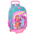 Miniatyrbild 1 av 3: Skolväska med hjul My Little Pony Magic Rosa Turkos 33 x 42 x 14