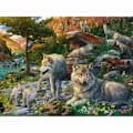 Miniatyrbild 2 av 5: Pussel Ravensburger Wolves in Spring