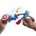 Miniatyrbild 5 av 6: Modellera Spel Play-Doh Capitán América Set Stamper Shield