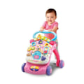 Miniatyrbild 2 av 3: Trehjuling Vtech Super Trotteur Parlant 2 En 1 Rose Rosa