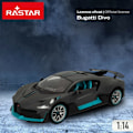 Miniatyrbild 3 av 6: Radiostyrd bil Bugatti Divo 1:14 Mörkgrå (2 antal)