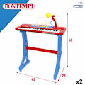 Miniatyrbild 5 av 10: Tangentbord 37 Tangenter Bontempi 43 x 56 x 23 cm (2 antal)